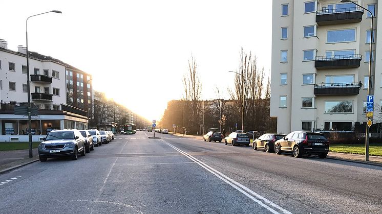 Nu bygger vi 800 meter cykelbana längs Tessins väg