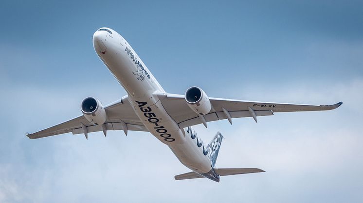 Med additiv tillverkning blir det exempelvis möjligt att producera effektivare och mer miljövänliga flygmotorer. Foto: Airbus