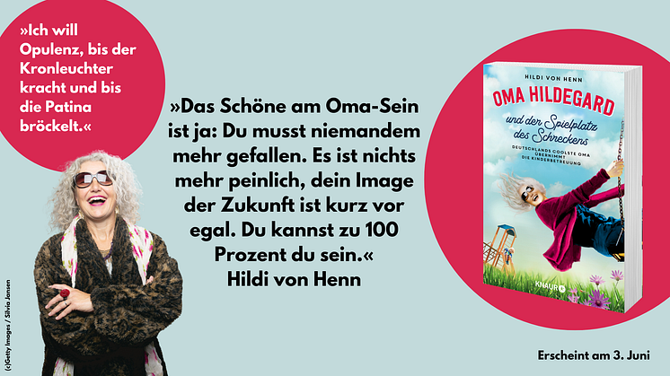 Konfrontiert mit der heutigen Elterngeneration: Oma Hildegard übernimmt die Kinderbetreuung und staunt nicht schlecht