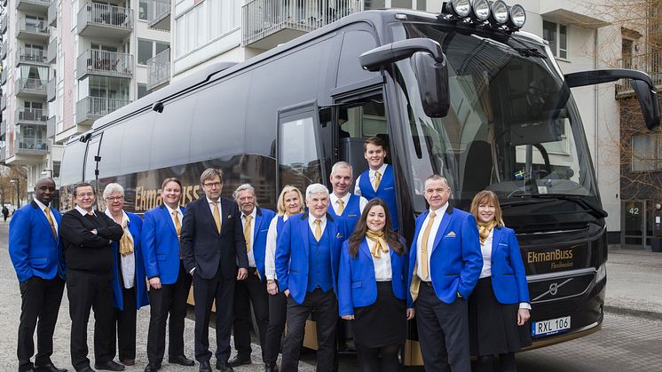 Pressfotografering EkmanBuss Flexibussitet 2017