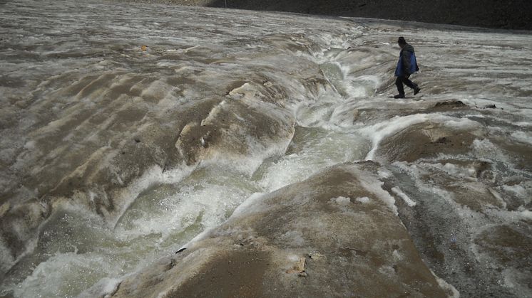 Zhadang-glaciären på tibetanska högplatån. Foto: Chaoliu Li