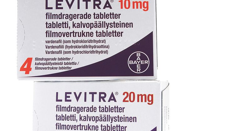 Levitra förlänger erektionstiden