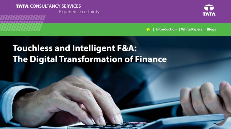 Touchless and Intelligent F&A: The Digital Transformation of Finance