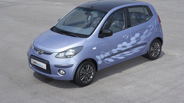 HYUNDAI i10 EV – premiär med hög spänningsfaktor