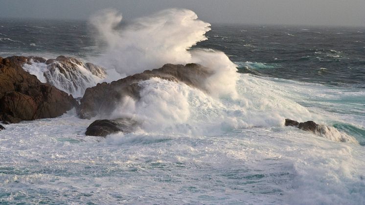 Illustrasjonbilde: Storm ved Lindesnes fyr