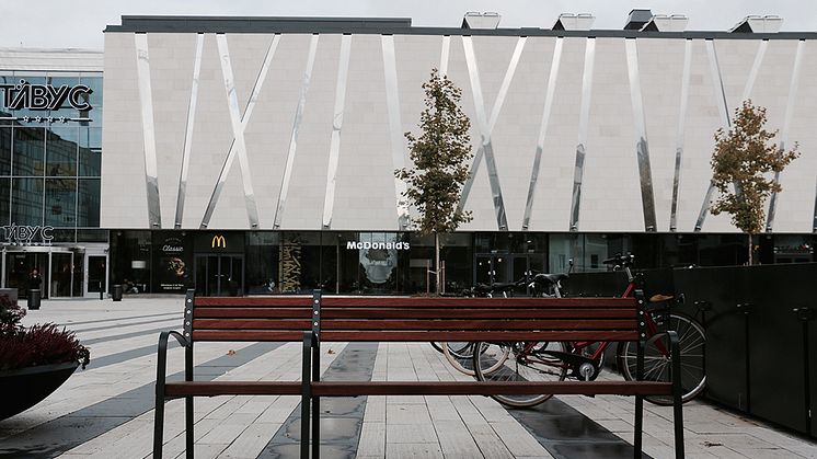Ribb soffa i Täby Centrum