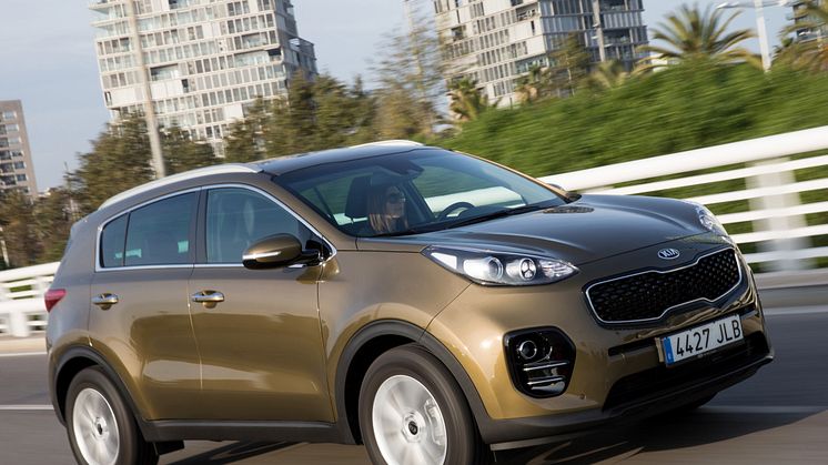 Sportage modelprogram 2016