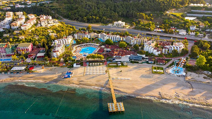 Turkiet är ett av de resmål som bokat bäst sedan skatteåterbäringen betalades ut. I bild: TUI Blue Village Pascha Bay i Alanya, Turkiet.