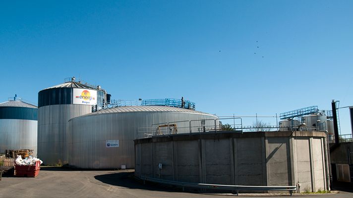 Bussigt med biogas