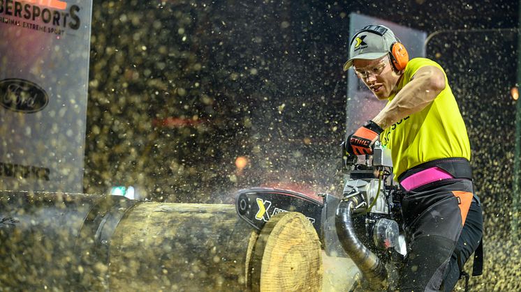 Sverige opnåede en syvendeplads til STIHL TIMBERSPORTS® European Nations Cup