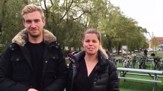 Taler på Mynewsday 2015: David Engstrøm og Camilla Wilfert fra Telia