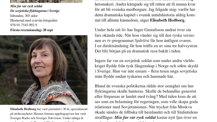 ​Elisabeth Hedborg öppnar dörren till en mörklagd del av svensk historia