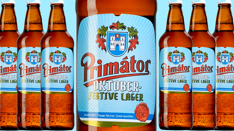 Favoriten Primátor Oktoberfestive Lager släpps den 1 september