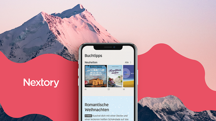 Nextory jetzt auch in Österreich und der Schweiz verfügbar