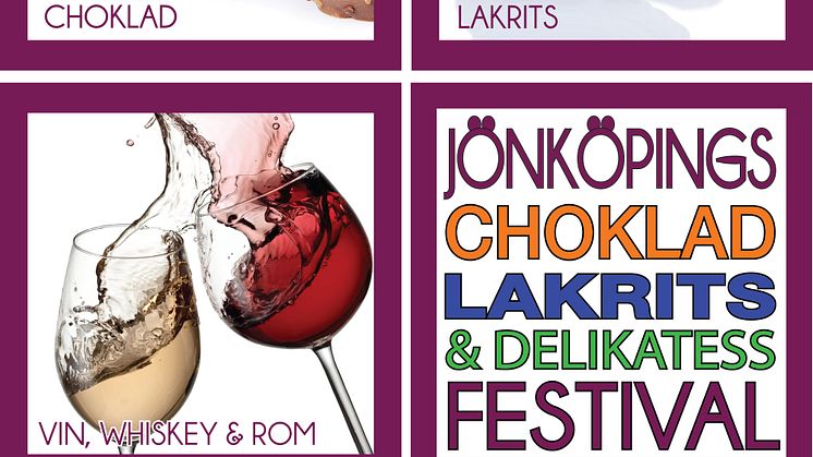 Ladda för tre dagar med lyx och läckerheter när Jönköpings Choklad, Lakrits & Delikatessfestival får premiär i vår – ett paradis för livsnjutare!  