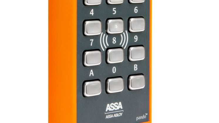 ASSA Pando Secure orange läsare