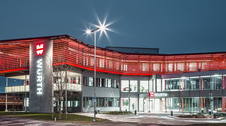 Würths huvudkontor firar 10 år i Berglunda