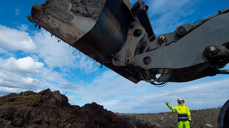 ﻿På uppdrag av Staffanstorp kommun utför Svevia en omfattande schaktsanering inom stadens gamla sockerbruksområde. Foto: Patrick Trägårdh