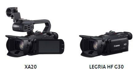 Canon förstärker de kreativa möjligheterna med nya videokameror – XA25, XA20 och LEGRIA HF G30
