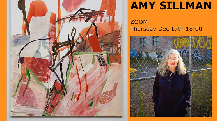 Amy Sillman on principles for painting, an ethics of tactility – join her on Zoom!