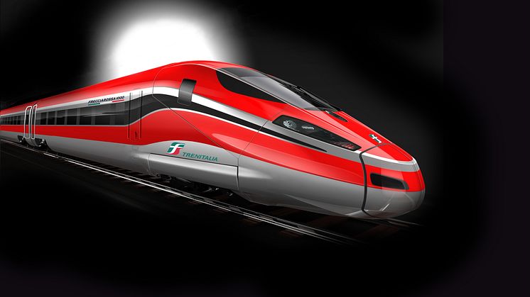 The Frecciarossa 1000 - built by Bombardier and Hitachi Rail for Trenitalia