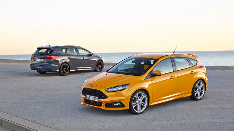 Focus ST 2.0 EcoBoost 5-ovinen ja Wagon Diesel ST