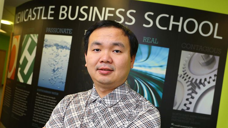 Professor Yu Xiong of Newcastle Business School 