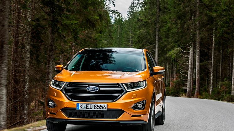 Vadonatúj Ford Edge SUV: kategóriaelső helykínálat és menetdinamika, prémium komfort és kifinomultság