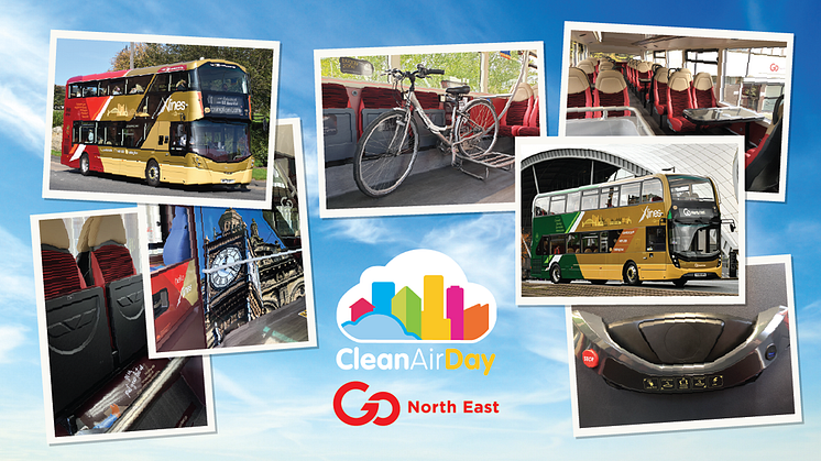 Go North East celebrates Clean Air Day with over £10million investment into green, safe and clean buses