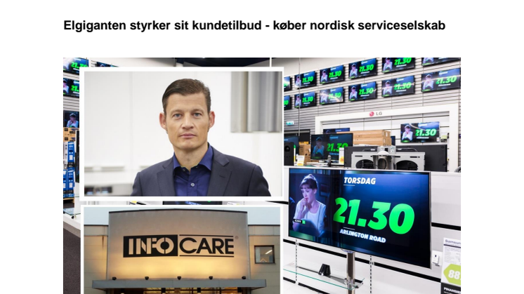 Elgiganten styrker sit kundetilbud - køber nordisk serviceselskab 