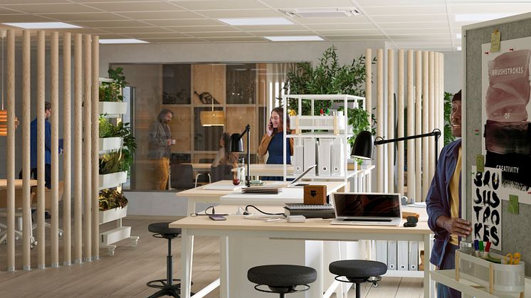 IKEA lanserer kontorkolleksjonen MITTZON