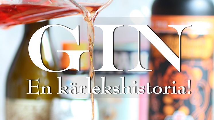 Omslag "Gin - En kärlekshistoria