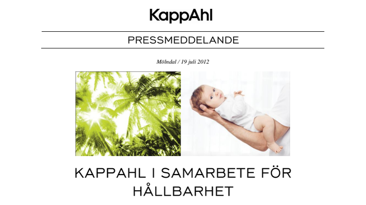 KappAhl i samarbete för hållbarhet