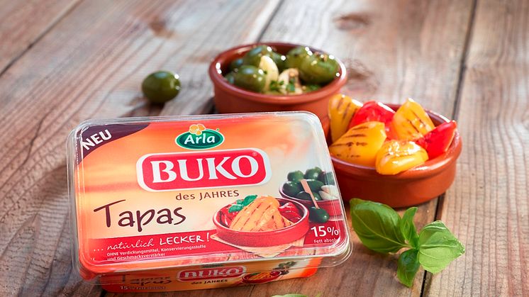 Neu: Arla Buko® des Jahres Tapas – mediterraner Genuss, der nach Urlaub schmeckt