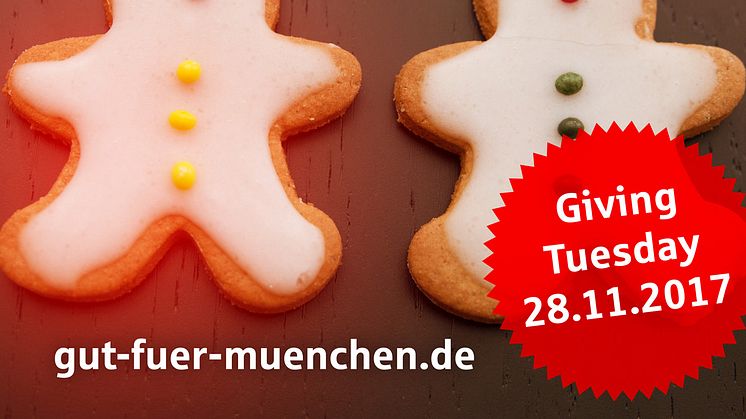 Es ist wieder #Giving Tuesday:  Stadtsparkasse München verdoppelt Spenden mit 10.000 Euro