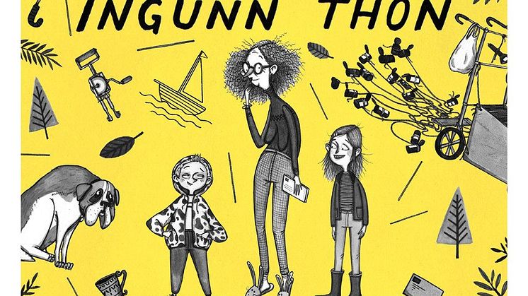 Ingunn Thon debuterer med sprelsk barneroman! 