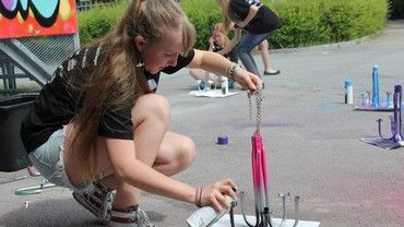 Natur- och teknikläger för tjejer 