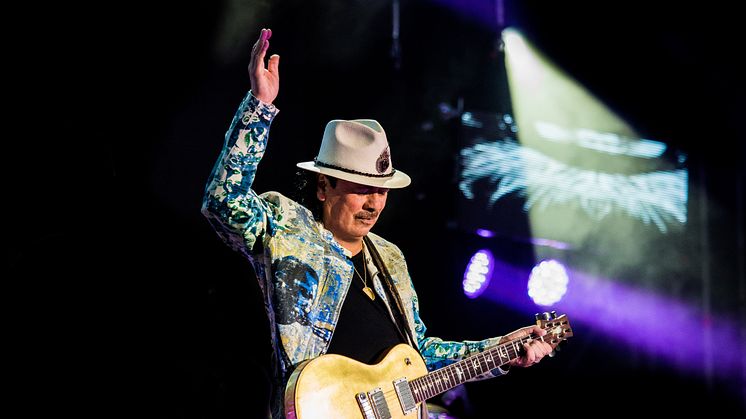 CARLOS SANTANA KOMMER ENDELIG TILBAKE TIL NORGE!