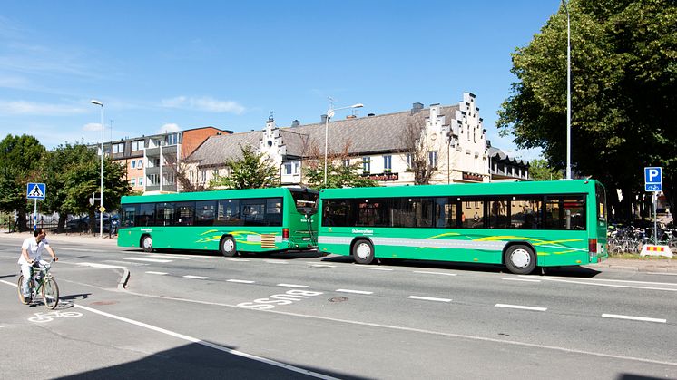 Skånetrafiken bjuder in till premiärtur med Sveriges första bussläp.