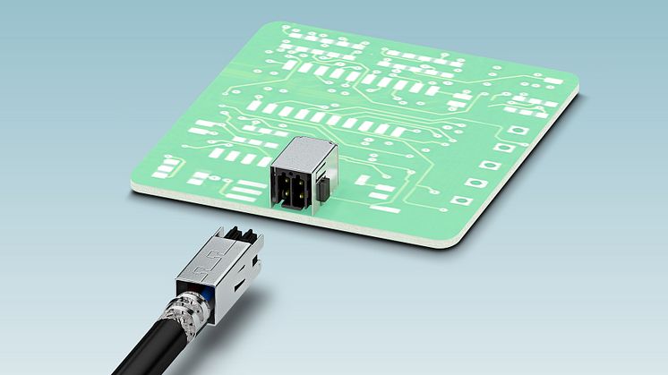 Double-row PCB connectors