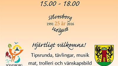 I år är det 25 år sedan Wolgast och Sölvesborgs kommuner tecknade vänortsavtal första gången