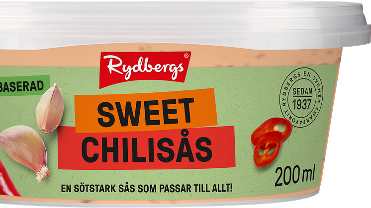 150094 621144 RYD Veganska Såser Sweet Chili 200ml FRONT R2