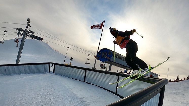 Dags för slopestylevärldscup i Calgary. Formen ser bra ut för de svenska åkarna. Bild: Niklas Eriksson (Fri att användas för redaktionellt bruk)