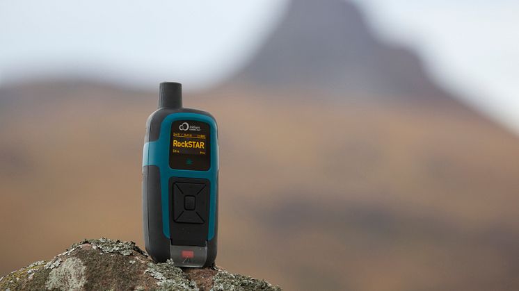 The hand-held RockSTAR system provides highly accurate location reporting 