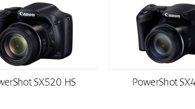 Fang alt med nye Canon PowerShot SX520 HS og PowerShot SX400 IS