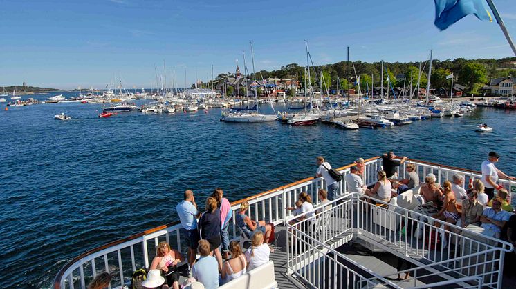 Skärgården välbesökt under midsommarhelgen