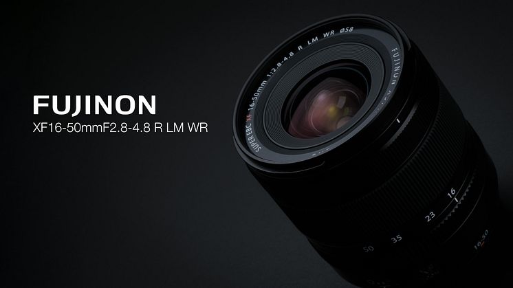FUJINON XF16-50mmF2.8-4.8 R LM WR