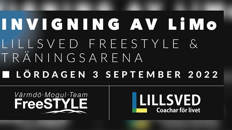 Inbjudan: Invigning av Lillsved Freestyle- och Träningsarena