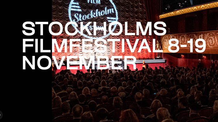 Pressackrediteringen till Stockholms filmfestival 2023 – Sista ansökningsdagen 2/11