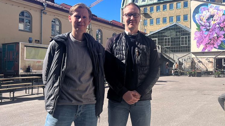 Pontus Rautio Pålsson och Andreas Svensson